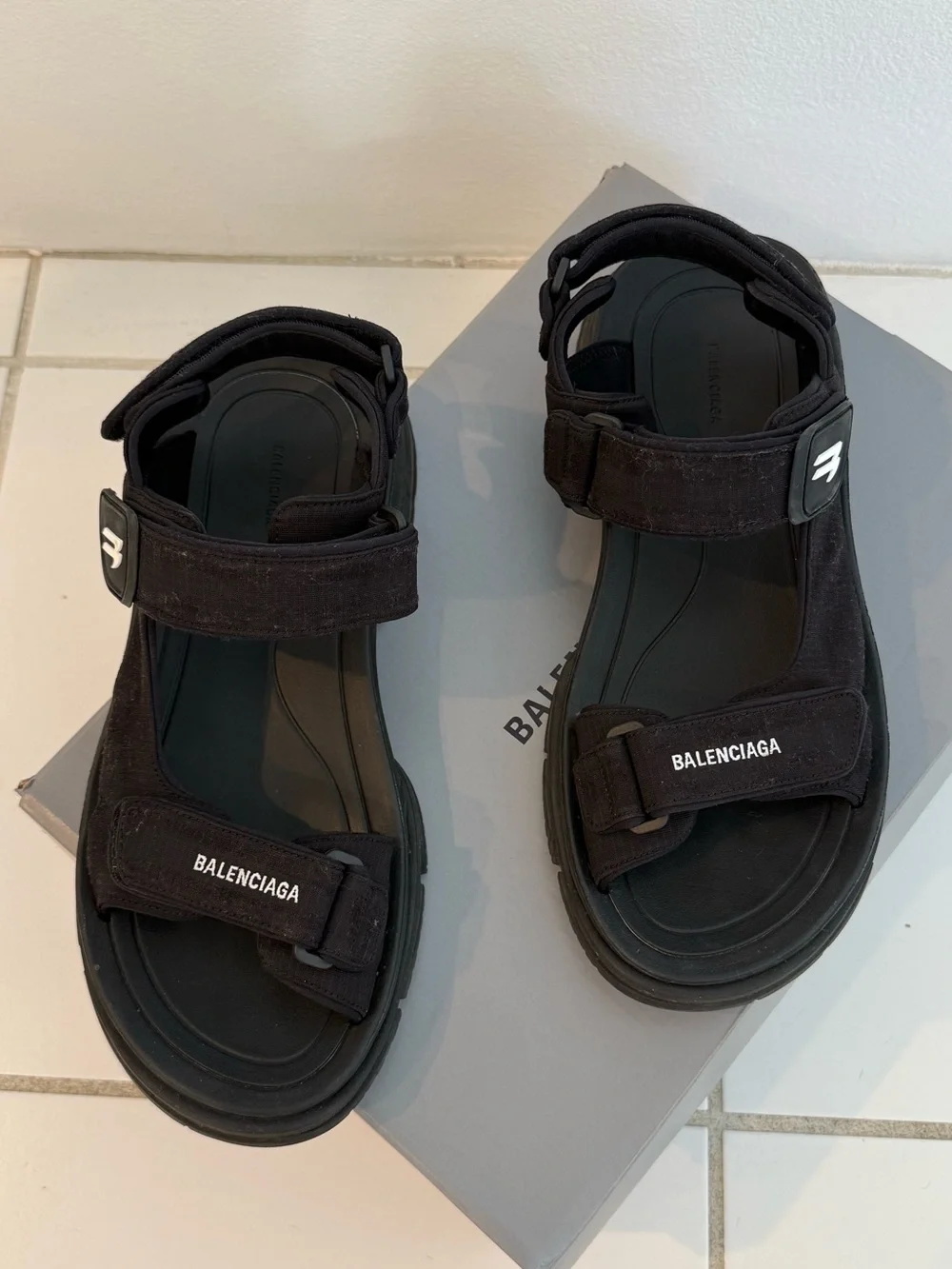 Balenciaga tourist sandals